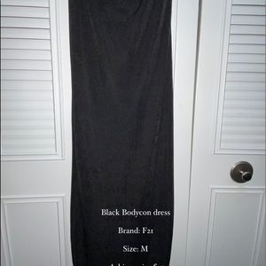 Black Bodycon Dress